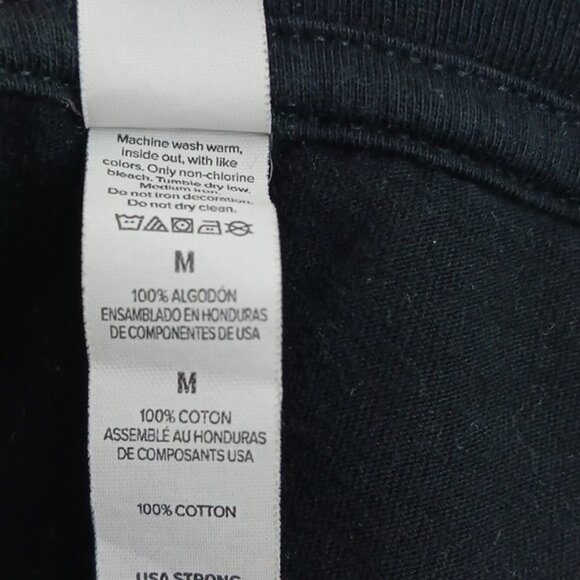 Insomnia Cookies T Shirt Bella + Canvas Unisex M Black Graphic Logo Employee - Picture 6 of 6